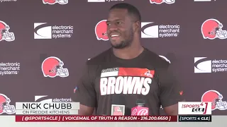 Nick Chubb on Freddie Kitchens: "That's My Guy" - Sports 4 CLE, 8/19/21