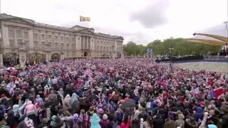 Fly Past at Buckingham Palace - The Diamond Jubilee 2012