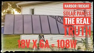 Harbor Freight 100 watt solar kit - The Real Truth