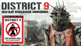 DISTRICT 9 BLU-RAY STEELBOOK UNBOXING BEST BUY EXCLUSIVE!