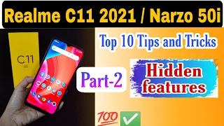 Top 10 Tips and Tricks Realme c11 2021 | Hidden features | part 2