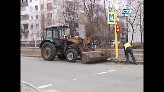 У Сєвєродонецьку терміново ремонтують дороги та прибирають від технічної суміші