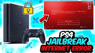 PS4 JAILBREAK HEN ENABLING INTERNET CONECTION ISSUE *FIX* *2024*