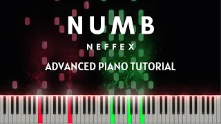 Neffex - Numb (Advanced Piano Tutorial + Sheets & MIDI)