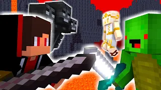 JJ vs Mikey - Minecraft Animation Maizen JJ and Mikey