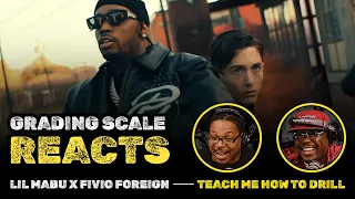 Lil Mabu and Fivio Foreign - TEACH ME HOW TO DRILL - Grading Scale Reacts