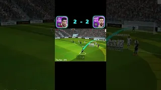 RONALDO & MESSI Freekick Challenge - Who Wins? | Pes Mobile 2021 #shorts