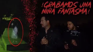 DE FRENTE A UN FANTASMA EN CEMENTERIO SERA DE UNA NIÑA?