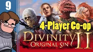 Let's Play Divinity: Original Sin 2 Four Player Co-op Part 9 - Migo & Magister Yarrow