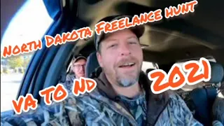 Freelance Hunting North Dakota Waterfowl ; DYI Prairie Pothole Ducking Hunting Part 1 of 3