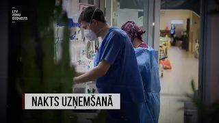 "Aculiecinieks" : Nakts uzņemšanā