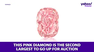 This rare pink diamond sold for almost $50 million at auction