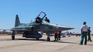 Airplane Northrop F-5EM Tiger II Take Off Video