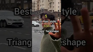 Triangle face shape hair styles guys.🌟🌟#shorts #glowup #glowingskin #hairstyle #styles #viral