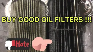 Find Out Why You Should Never Put a Junk Oil Filter on Your Cummins