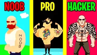 NOOB vs PRO vs HACKER in Ink Inc Tattoo Tycoon!