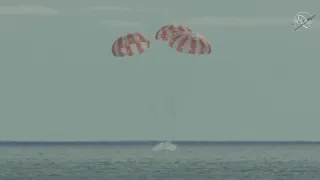 LIVE: Splashdown of Artemis 1 mission capsule