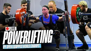 🔴  LIVE World Open Equipped Powerlifting Championships | Women 69kg