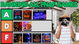 Ranking All FNAF Games From Worst To Best