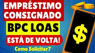 🙌 A MELHOR NOTÍCIA do ANO! EMPRÉSTIMO CONSIGNADO para BPC LOAS está de volta! VEJA COMO FAZER