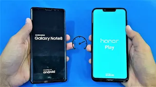 Samsung Galaxy Note 8 vs Honor Play - Speed Test!