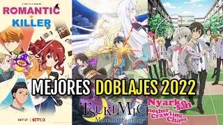 Los Mejores Doblajes de Anime del 2022