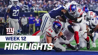 New York Giants vs. Dallas Cowboys | 2022 Regular Season Week 12