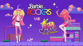 Barbie and The Rockers vs Jem and The Holograms ⚡