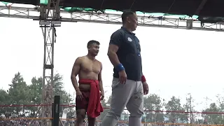 Kuluvezo Soho aka the destroyer all bouts at Naga Wrestling Championship 2024