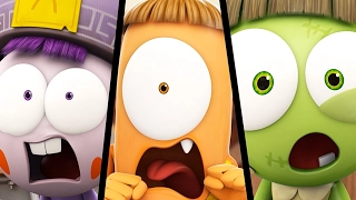 Funny Animated Cartoon | Spookiz Rubik's Cube Challenge 스푸키즈 | Videos For Kids