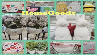 ❤️☘️🌷🌺 Spring into HomeGoods!!Shop With Me!!Plus Valentine's Decor & More!! All NEW Finds&Deals!!👑🌺🌷