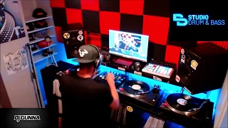 DJ Gunna - 3 Deck Vinyl 2000's Jump Up DnB Mix