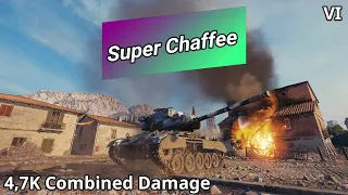 M24E2 Super Chaffee (4,7K Combined Damage) | World of Tanks