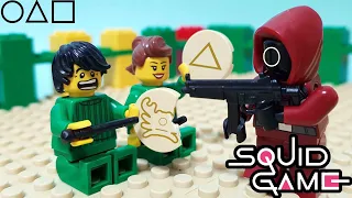 LEGO Squid Game Stop Motion Part2: Dalgona Honeycomb Challenge 레고 오징어 게임 스톱모션 2편 달고나