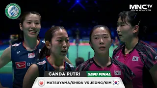 KOR VS JPN - SEMI FINAL GANDA PUTRI : JEONG/KIM VS MATSUYAMA/SHIDA | YONEX ALL ENGLAND OPEN 2022