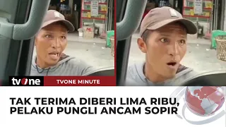 Abang Jago di Medan, Lakukan Pungli Hingga Ancam Sopir Truk | tvOne Minute