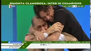 Tramontana Lazio-Inter 2-3 è Champions