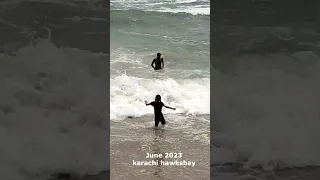 Hawke's Bay Karachi: A Beach Escape in a Captivating Short #shorts