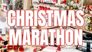 OVER 2 HOURS OF CHRISTMAS CLEANING AND DECORATING MOTIVATION | EXTREME CHRISTMAS CLEANING MARATHON