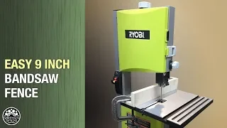 How to Make a Fence for a 9 Inch Bandsaw