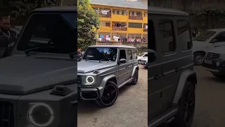 2022 G63 with a V8😎🖤 biturbo engine spotted in Nairobi kenya🇰🇪