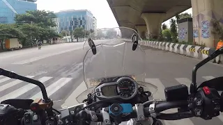 Triumph Tiger 800XCa Acceleration (calm)