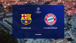 Barcelona vs Bayern Munich | UEFA Champions League 2021-2022 | Matchday 1 Preview | PES 2021