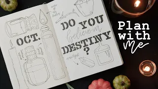 October Bullet Journal Setup 2021 | Plan with Me | A Witch's Apothecary