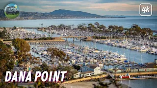 DANA POINT, California - 4K DRIVING TOUR - with Captions