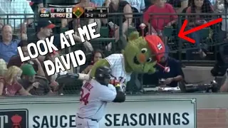 MLB Mascots Annoying Players