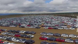 Кладбища дизельных авто в США достигли гигантских размеров | InfoResist