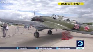 Restored WW2 era IL 2 fighter flies after 72 years at the bottom of a lake