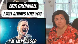 BEAUTIFUL FALSETTO! ERIK GRÖNWALL | I WILL ALWAYS LOVE YOU