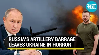 Russia rains fire on Ukraine Army with new MSTA Howitzer as deadly fighting rages on | Watch